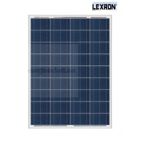 80 Watt Polikristal Güneş Paneli Lexron 